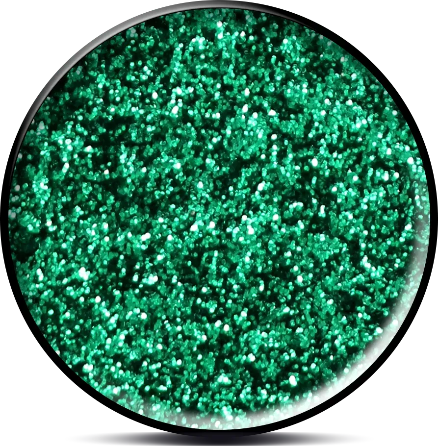 New Nails System EG23 Glass Apple ombretto glitter verde 1,5 g