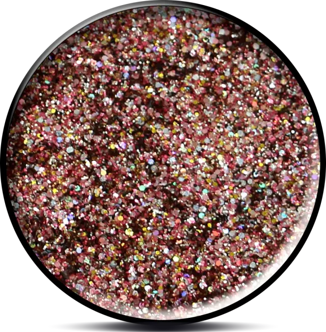 New Nails System EG27 I'Enjoy ombretto glitter cialda 1,5 g rosa