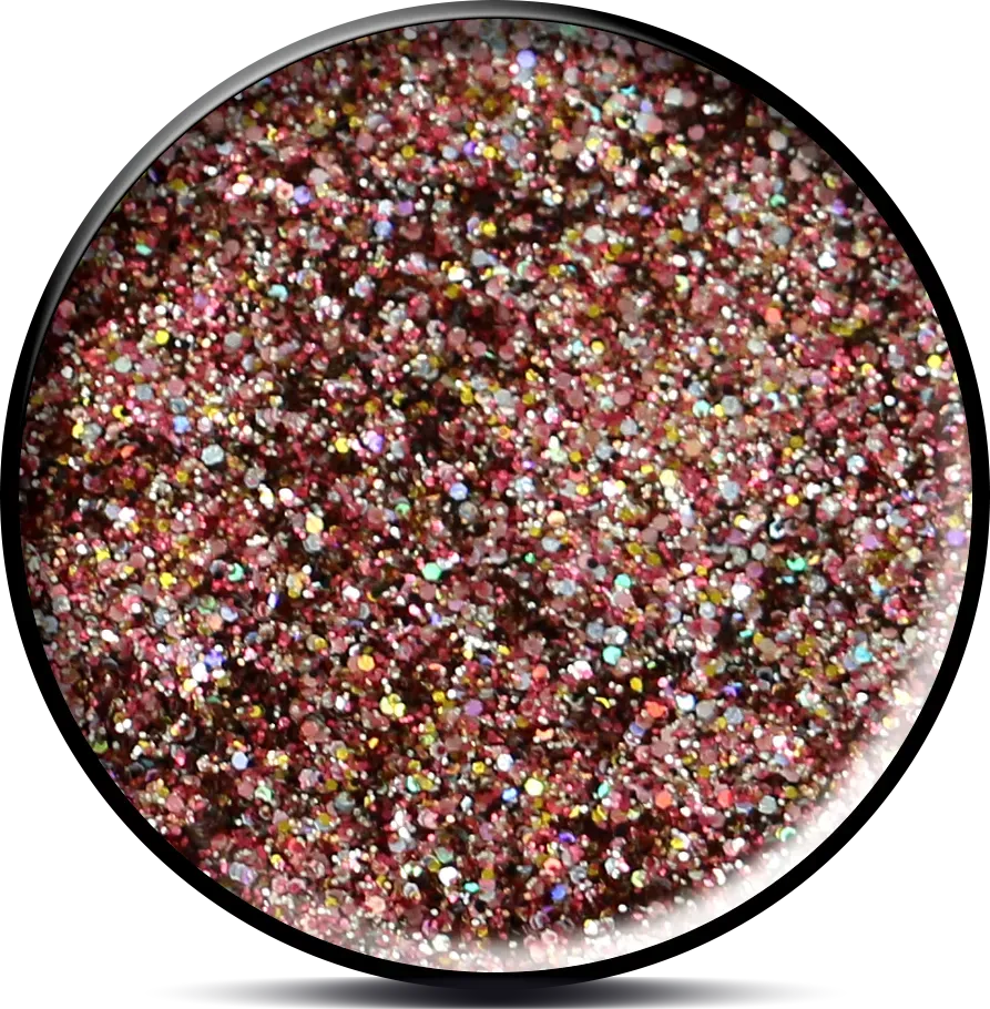 New Nails System EG27 I'Enjoy ombretto glitter cialda 1,5 g rosa