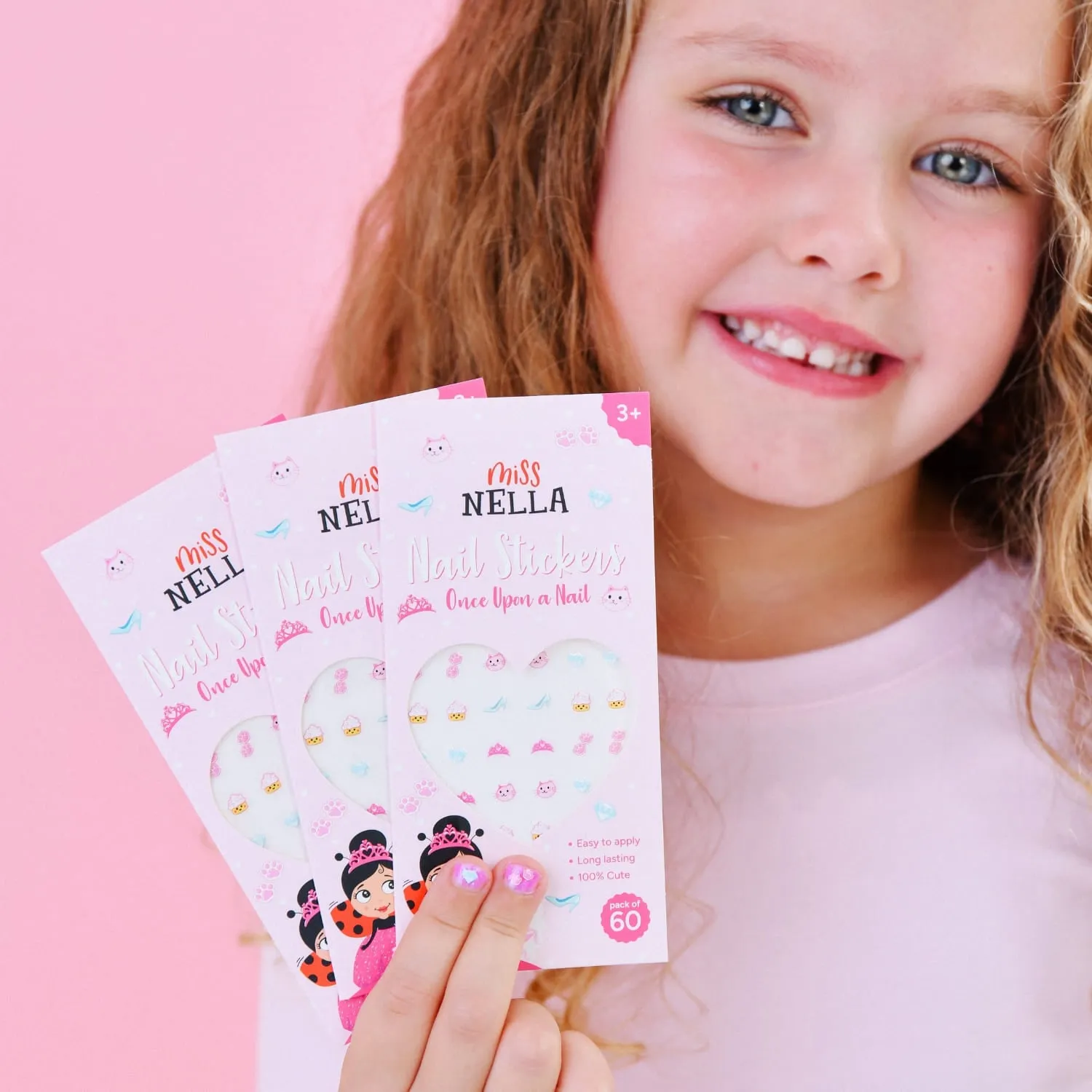 Miss Nella Once Upon a Nail stickers unghie 60 pezzi resistenti