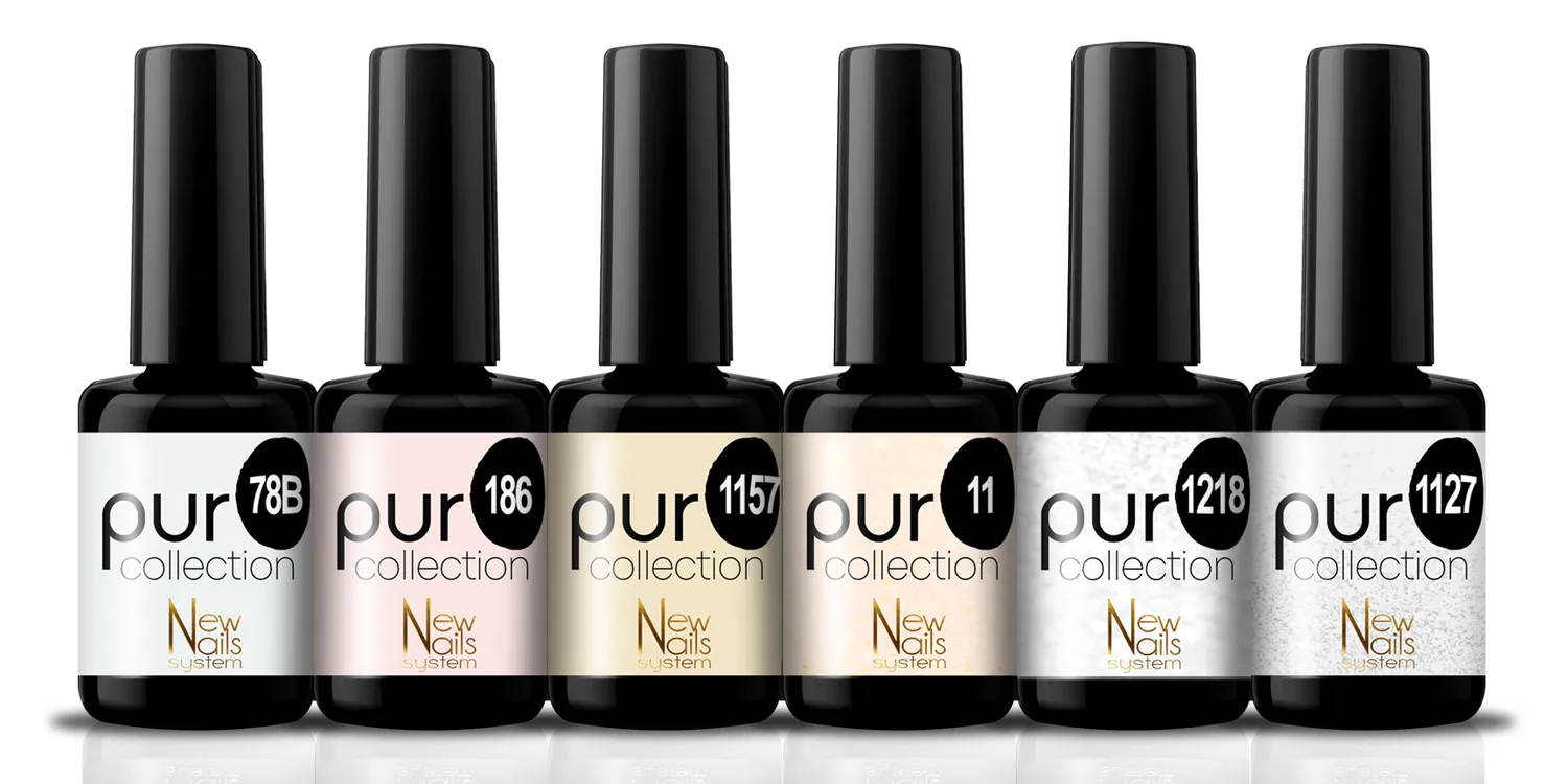 New Nails System Milkshake set 6 smalti semipermanenti lattiginosi