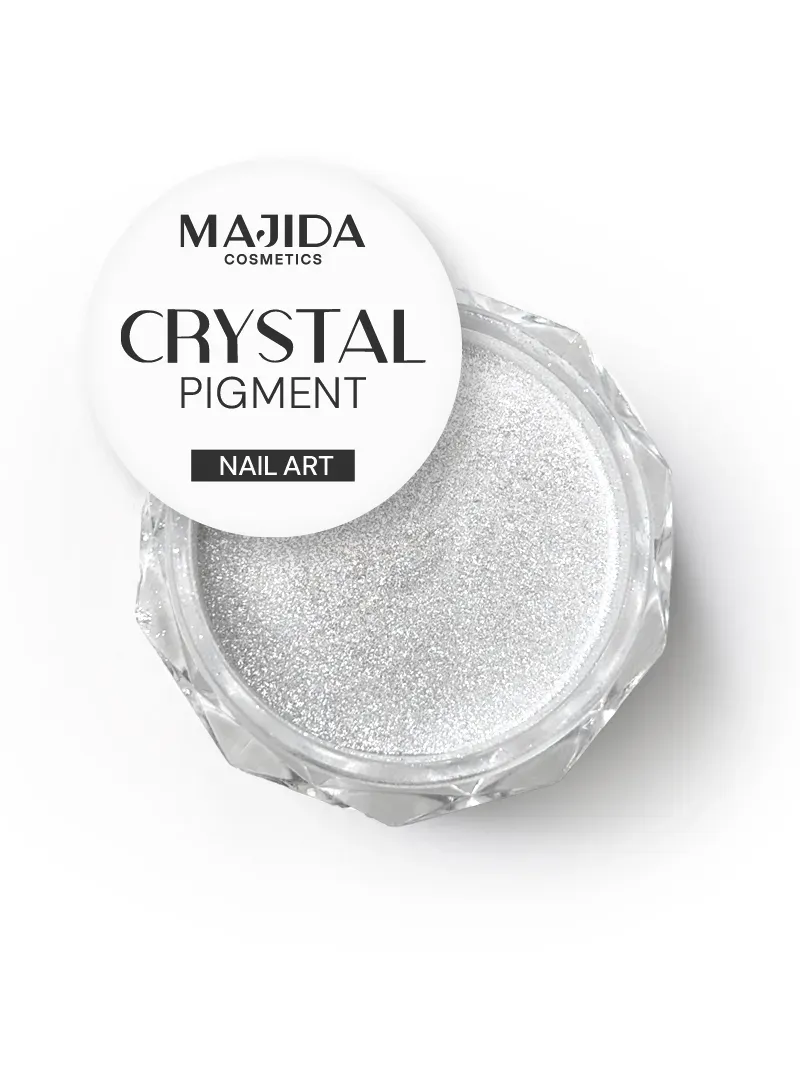 Majida Cosmetics Crystal Pigment polvere nail art effetto cristallo