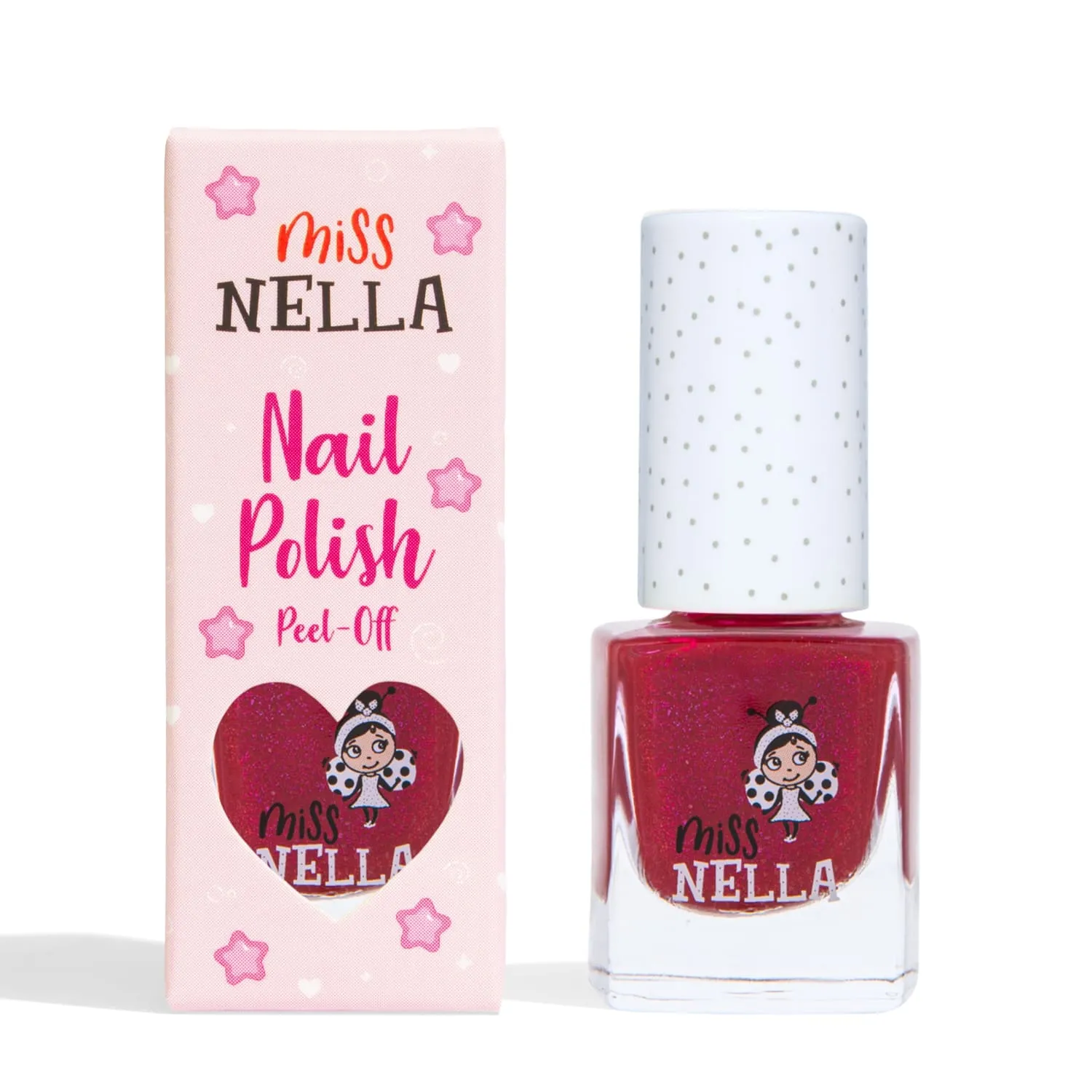 Miss Nella Jazzberry Jam smalto viola peel off bambine