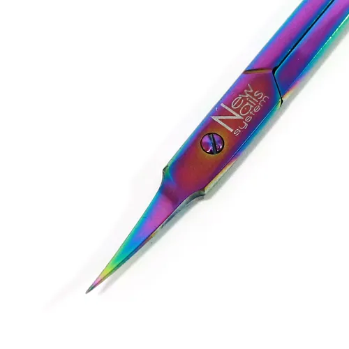 New Nails System Rainbow Forbici Cuticole Punta Sottile Inox