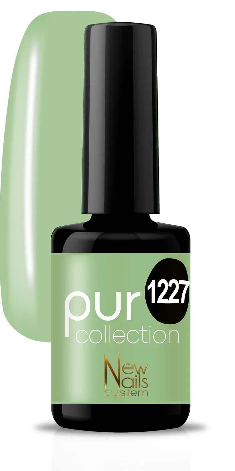 New Nails System Green Life 1227 Smalto Semipermanente Celery verde