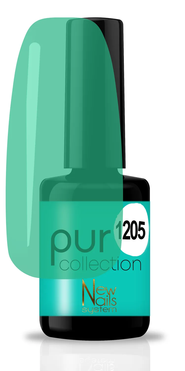 New Nails System Glassy set 6 smalti semipermanenti effetto vetro