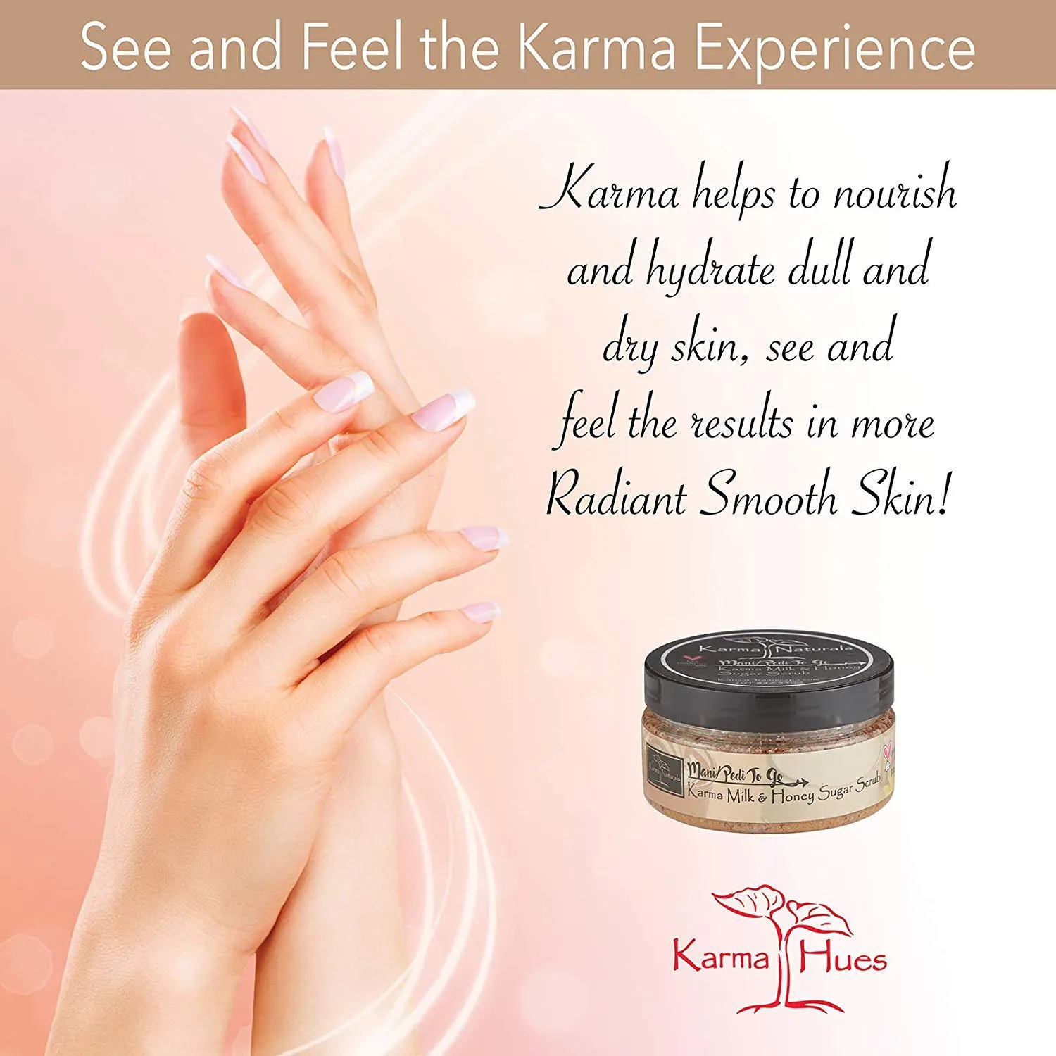 Karma Organic Zucchero Miele scrub corpo vegano delicato