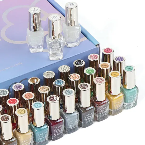 Saviland Locked X Tech smalto unghie 36 colori asciugatura rapida