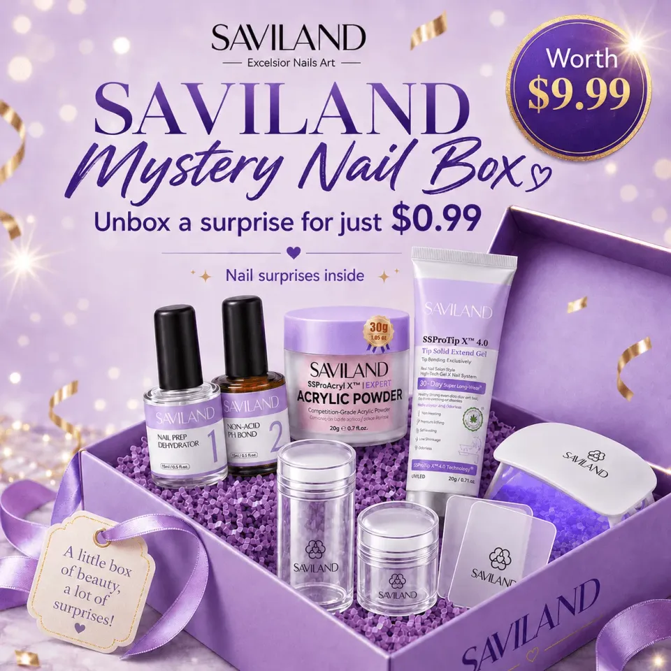 Saviland Mystery Box Unghie Sorpresa Prodotto Random