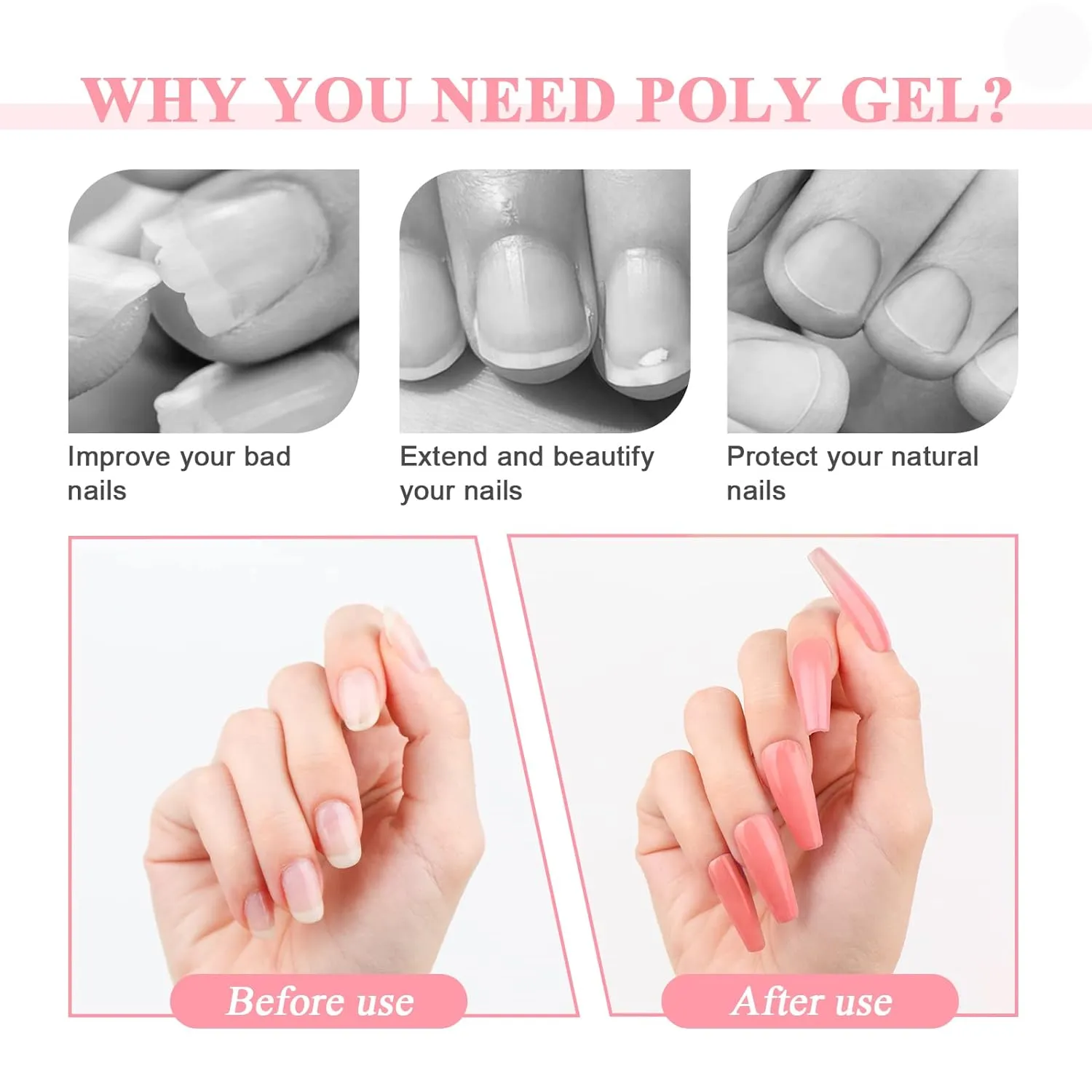 Saviland Polygel Clear 100g extension colore pieno