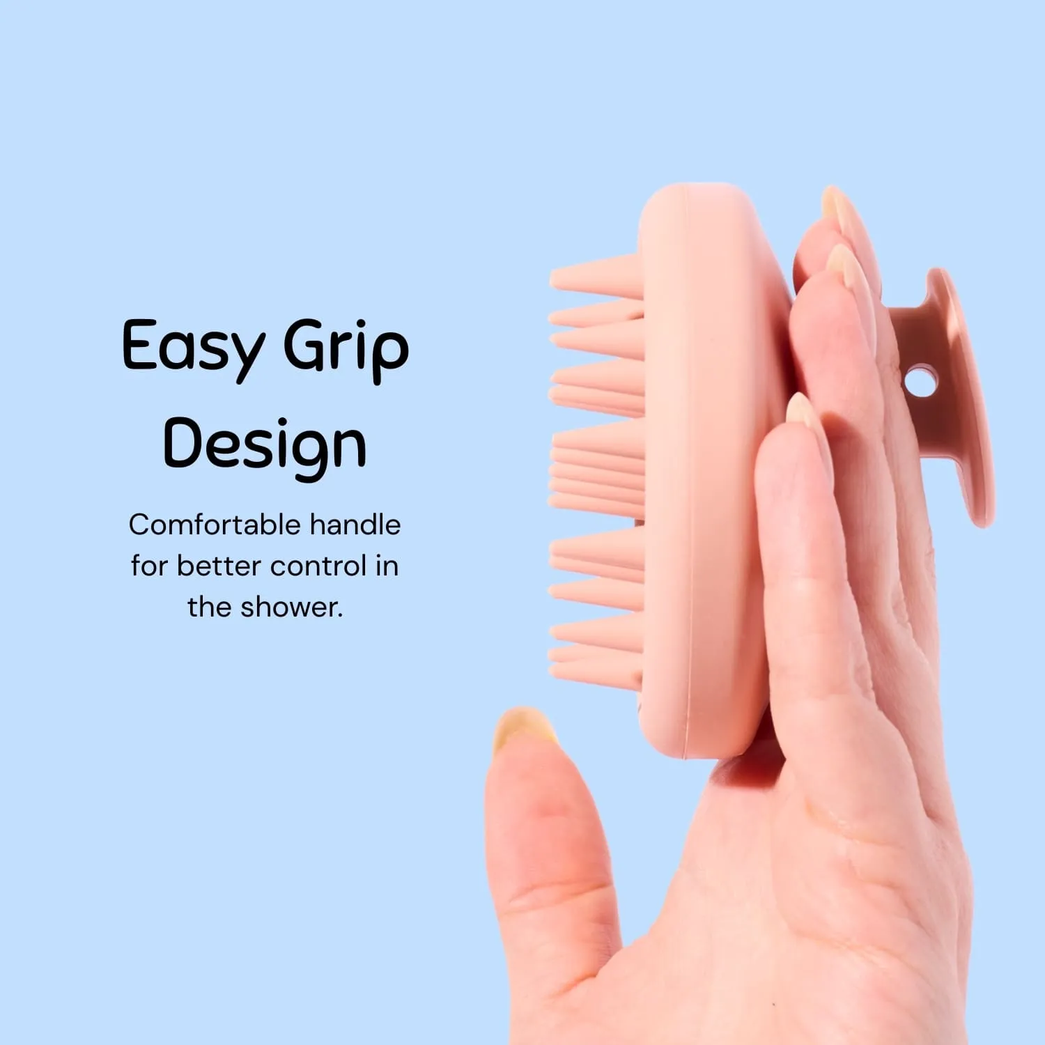 Miss Nella Lav Kids massaggiatore cuoio capelluto silicone