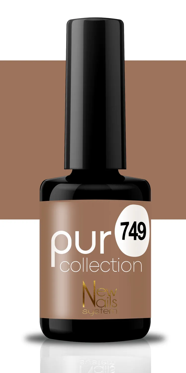 New Nails System Cowgirl 749 smalto semipermanente marrone artico