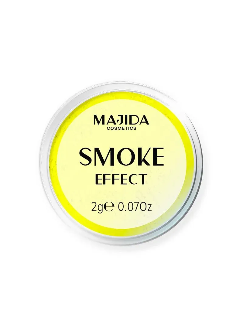 Majida Smoke Effect Yellow pigmento unghie 2 g sfumato
