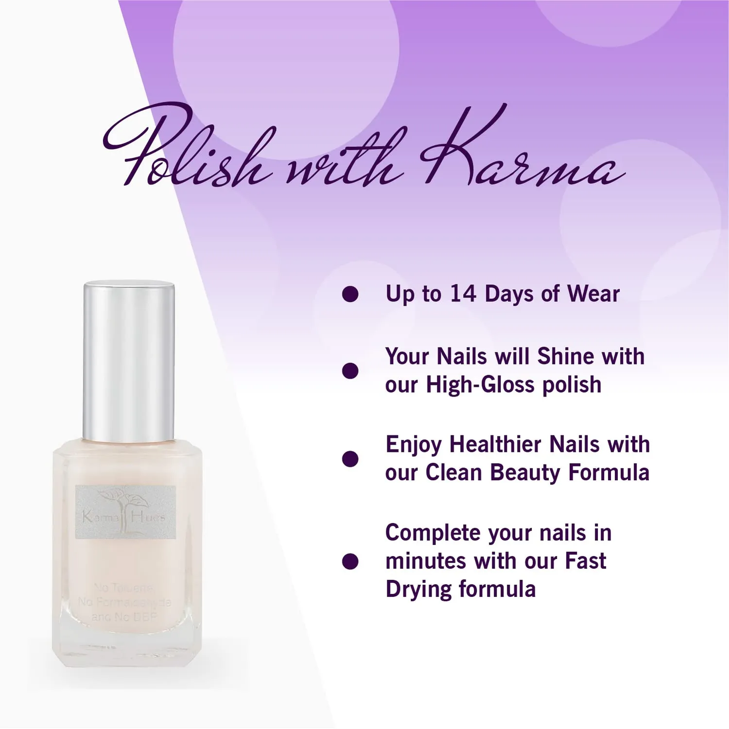 Karma Organic Heavenly Haze smalto non tossico