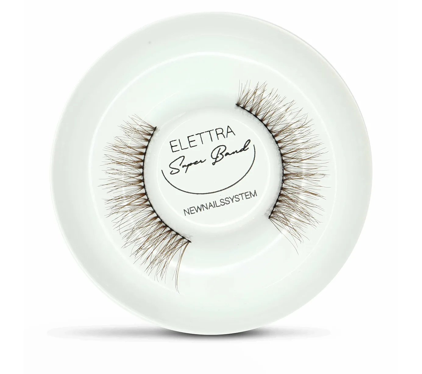 New Nails System Elettra ciglia finte a banda nere effetto naturale