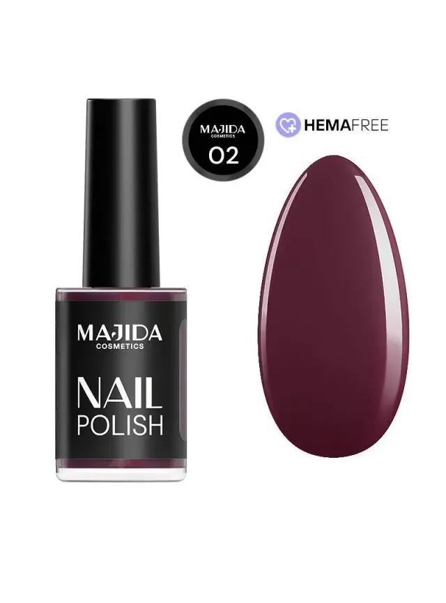 Majida 02 smalto classico 8,5ml coprente brillante