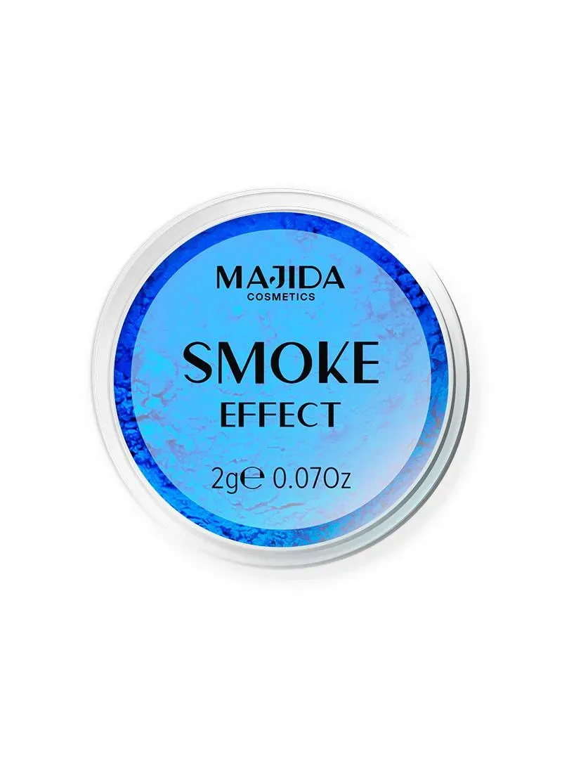 Majida Smoke Effect Blue pigmento unghie 2 g sfumato