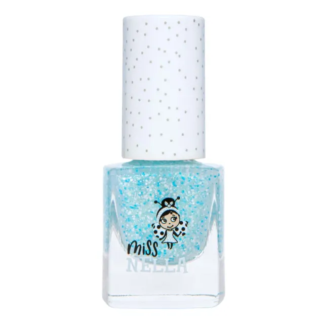 Miss Nella MN52 Once Upon A Time smalto azzurro glitter peel off