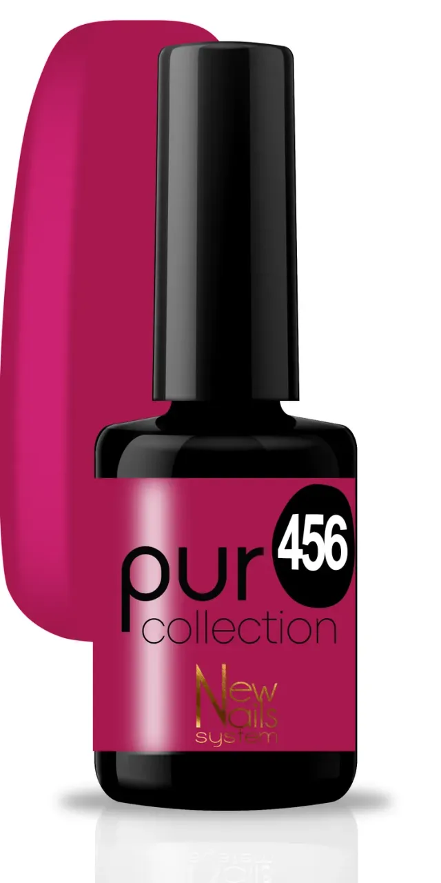 New Nails System Hot Cherry 456 smalto semipermanente rosa ciliegia