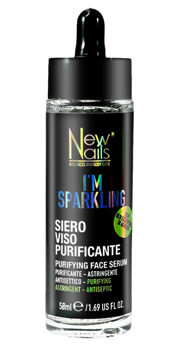 New Nails System I'm Sparkling siero viso purificante pelli impure 50 ml