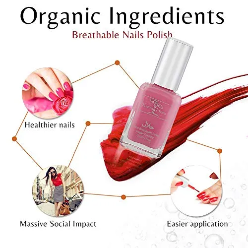 Karma Organic Halal Almas smalto ossigeno-permeabile