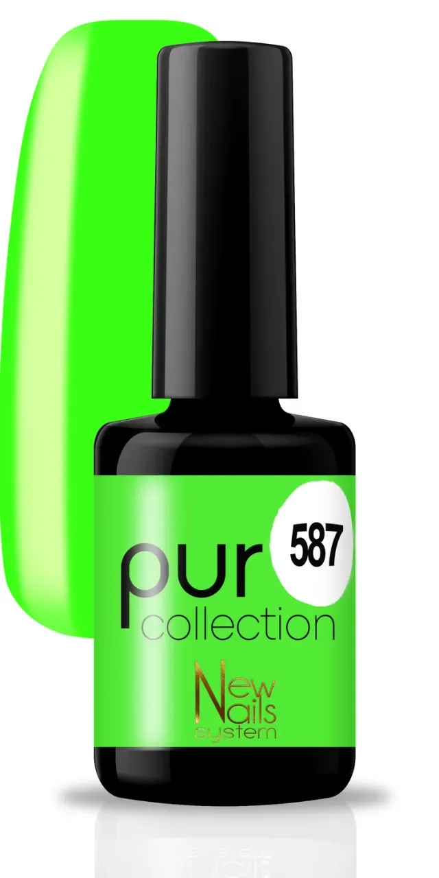 New Nails Lollipop 587 Smalto Semipermanente Verde Fluo