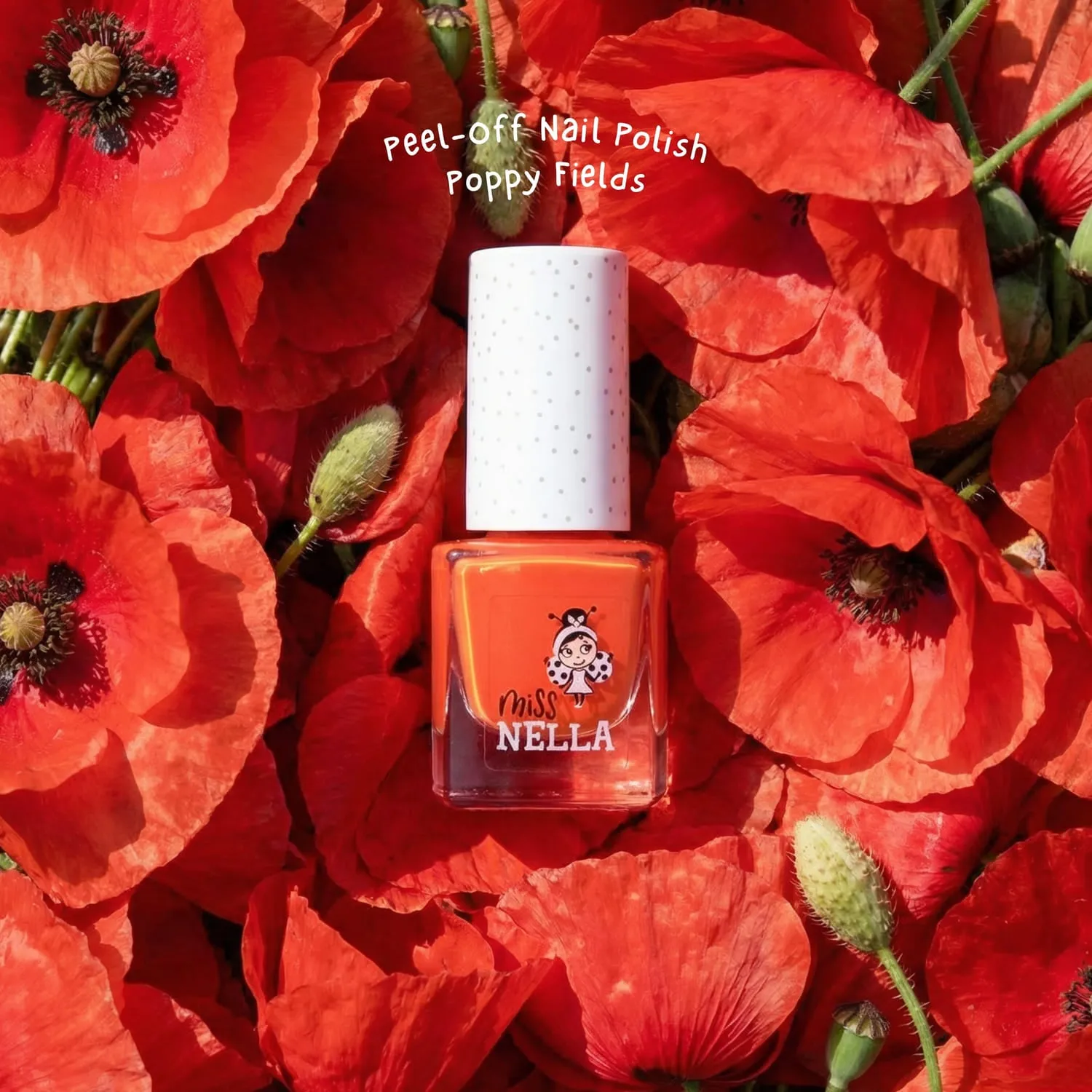 Miss Nella MN14 Poppy Fields smalto arancione coprente