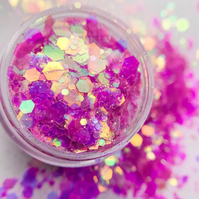 Majida Glitter Star 1 glitter unghie nail art fine