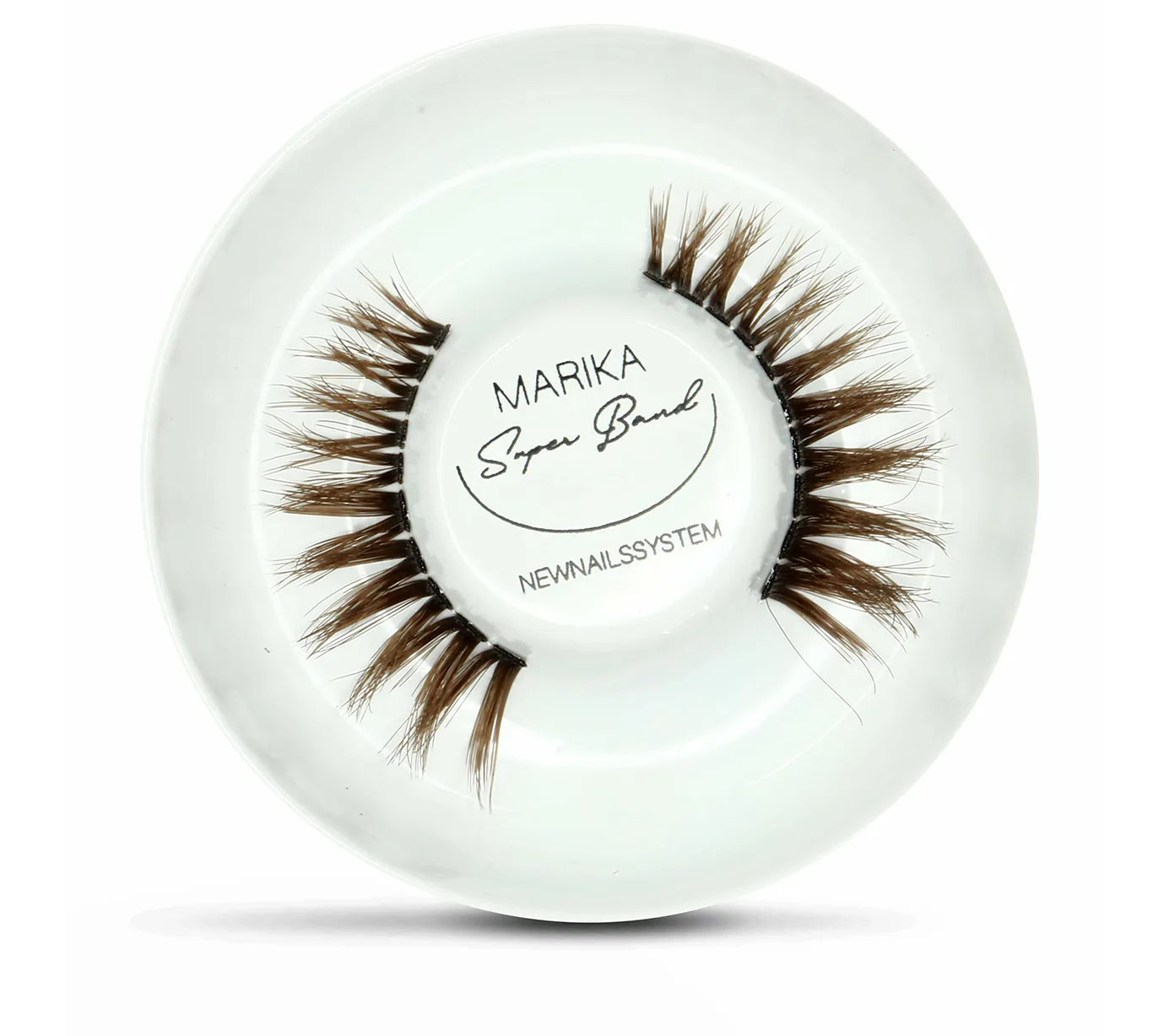 New Nails System Marika Ciglia a Banda Finte Nere Leggere