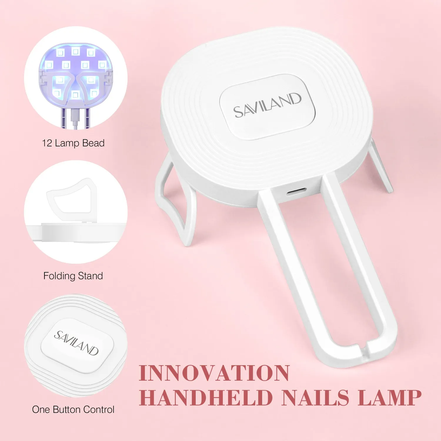 Saviland kit extension gel con lampada tip coffin