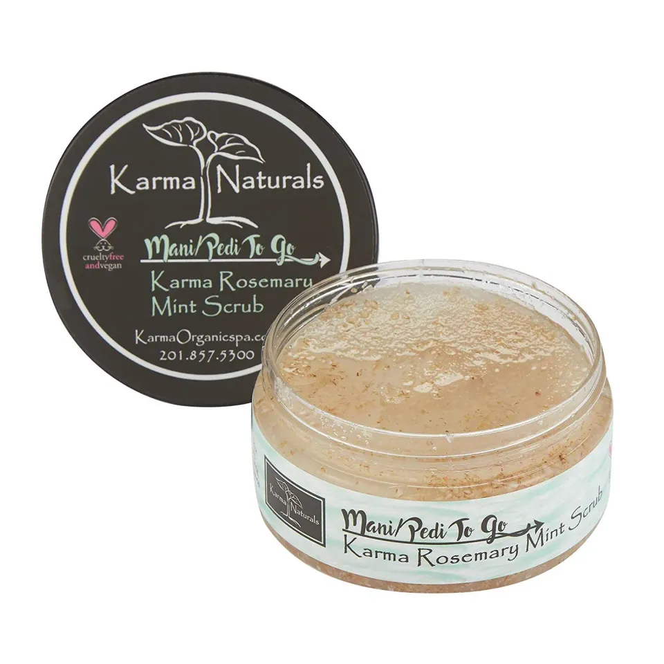Karma Organic Rosmarino Menta scrub corpo esfoliante naturale
