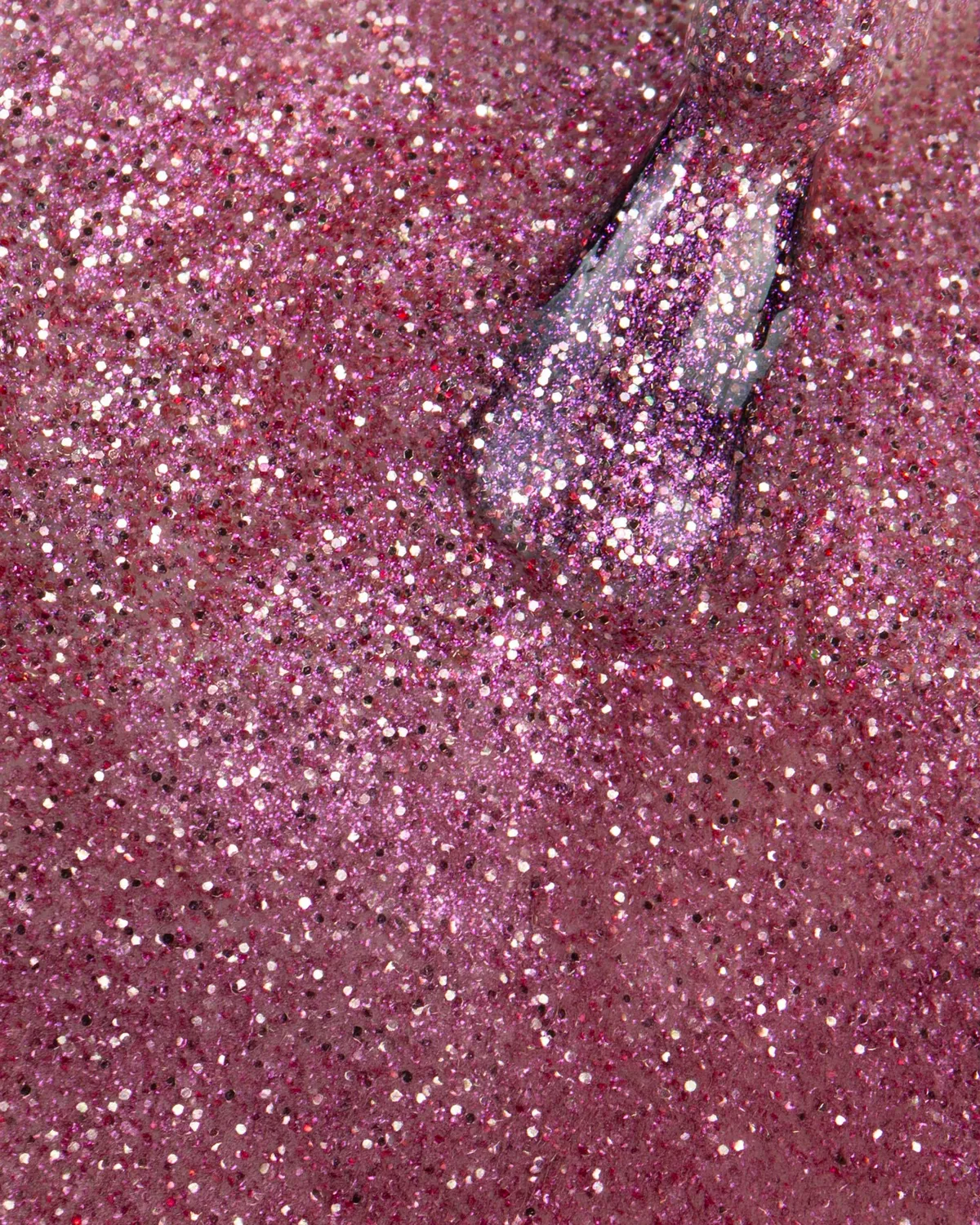 Mesauda Shine N'Wear 268 Egocentrica smalto classico 10 ml rosa glitter