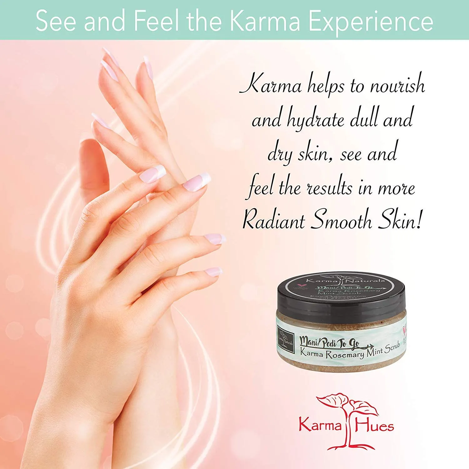 Karma Organic Rosmarino Menta scrub corpo esfoliante naturale