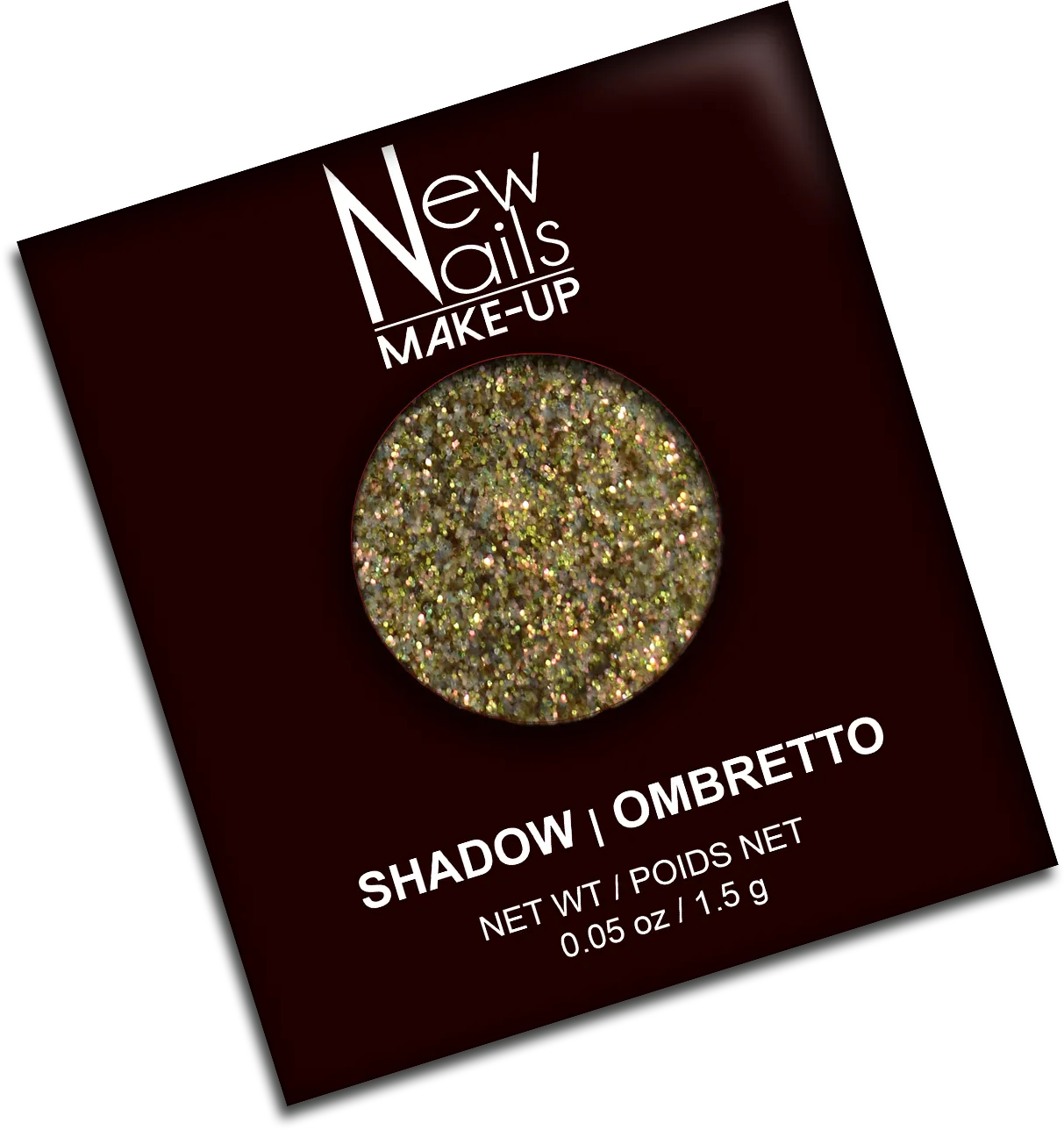 New Nails System EG07 Spark of Passion ombretto glitter solo cialda