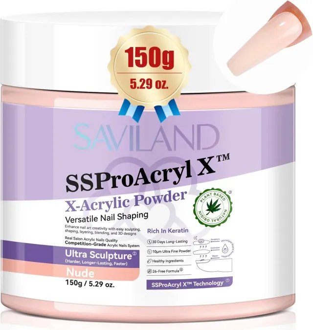 Saviland SSProAcryl X polvere acrilica nude 150 g resistente
