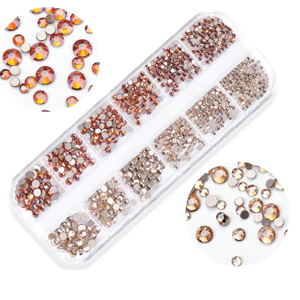 New Nails System Strass Kit 07 cristalli nail art mix misure