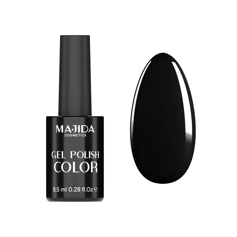 Majida Cosmetics Pure Black smalto semipermanente 8,5 ml coprente