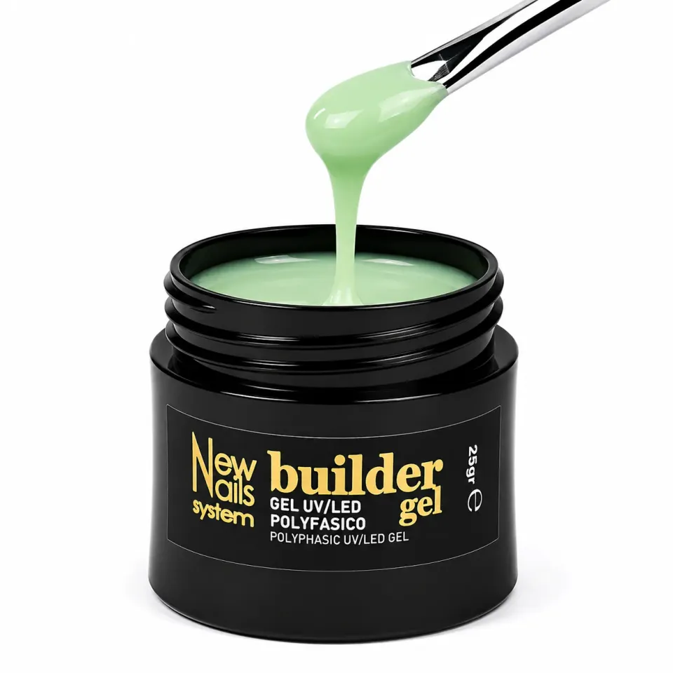 New Nails System Mint Macarons gel costruttore menta 25 g