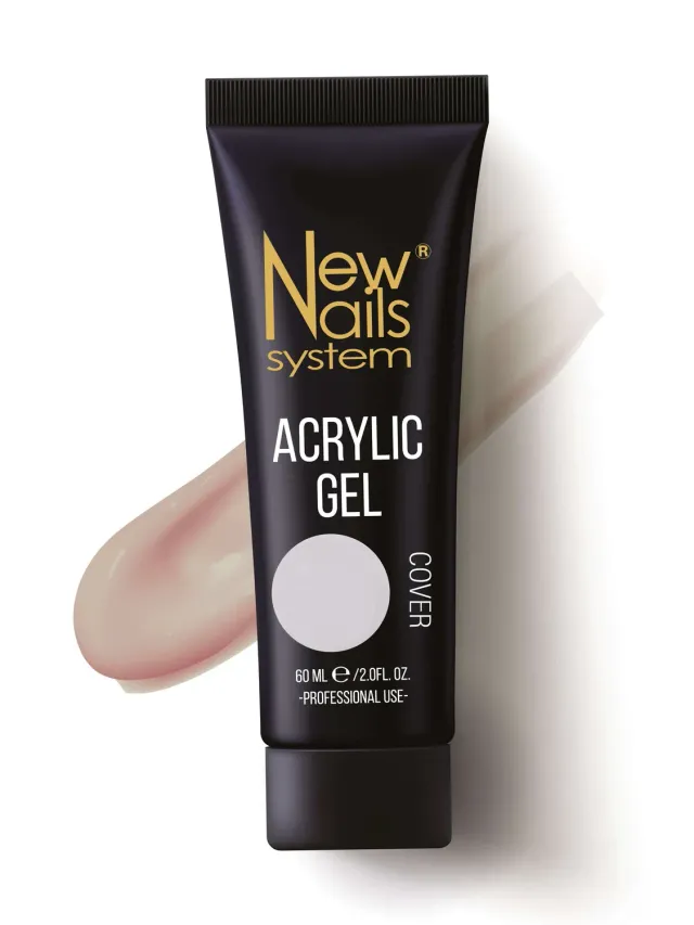 New Nails System Acrygel Cover 60 ml gel acrilico color carne