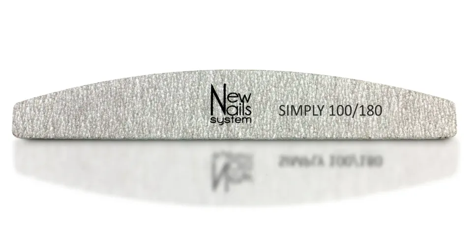 New Nails System Simply 100/180 lima unghie doppia grana