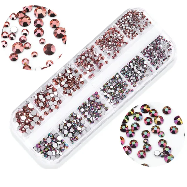 New Nails System Strass Kit 06 Cristalli Nail Art Mix Misure