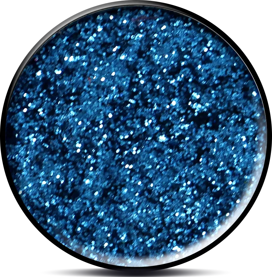 New Nails System EG04 Blue Crystal Ombretto Glitter 1,5g