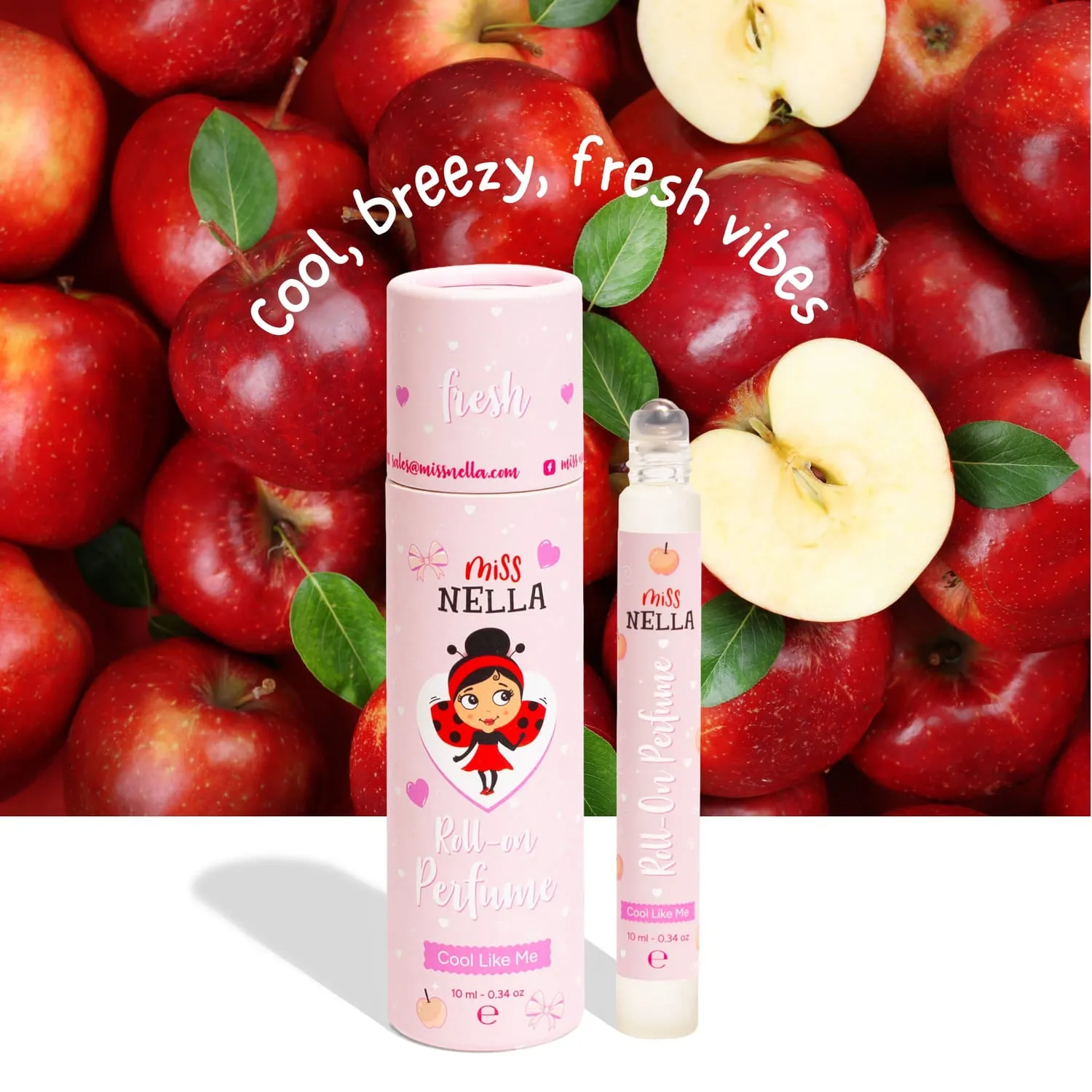 Miss Nella Cool Like Me profumo roll-on aloe bimba