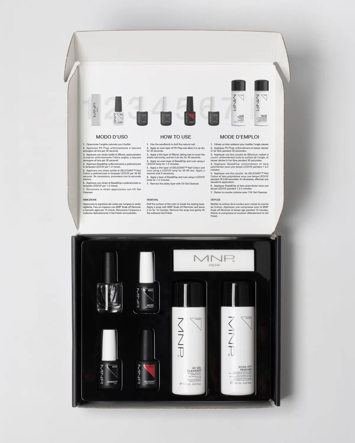 Mesauda Gelegant Starter Kit 515 Pure Red Kit Semipermanente