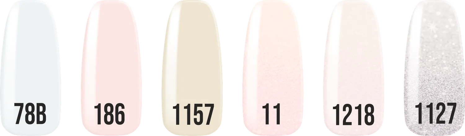 New Nails System Milkshake set 6 smalti semipermanenti lattiginosi