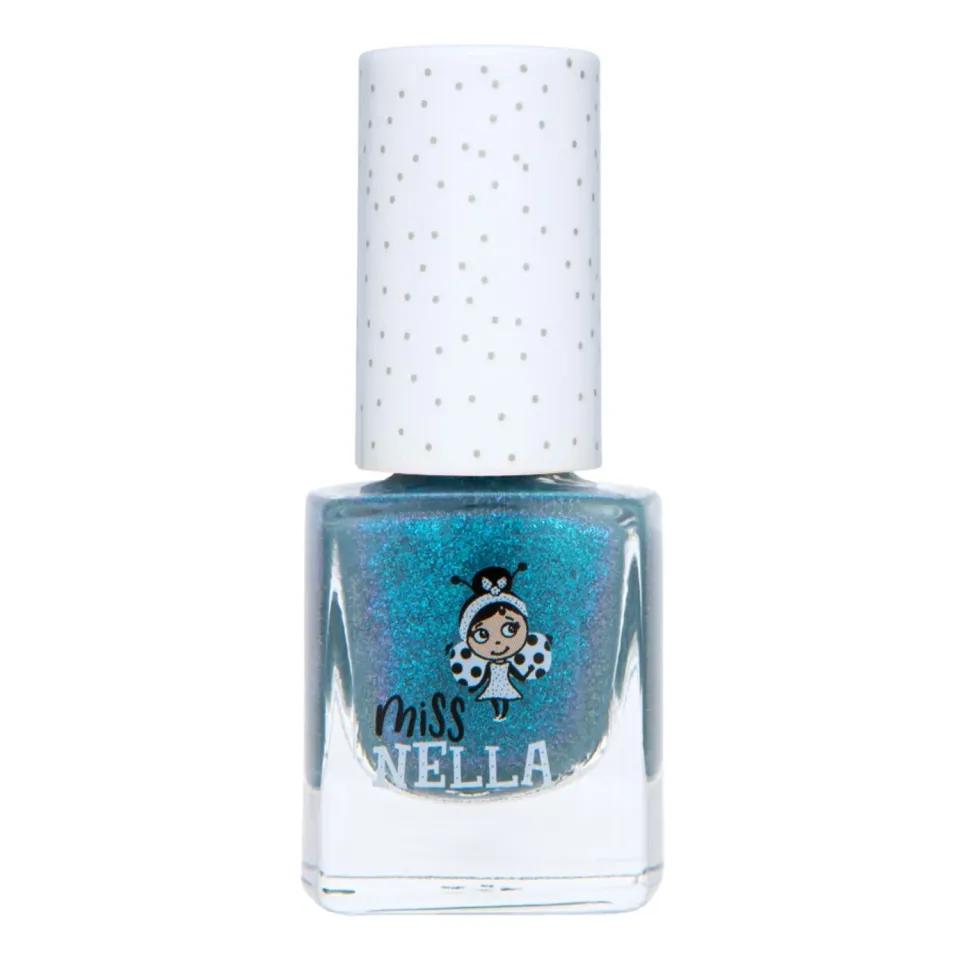 Miss Nella MN26 Blue the Candles smalto blu shimmer bimba