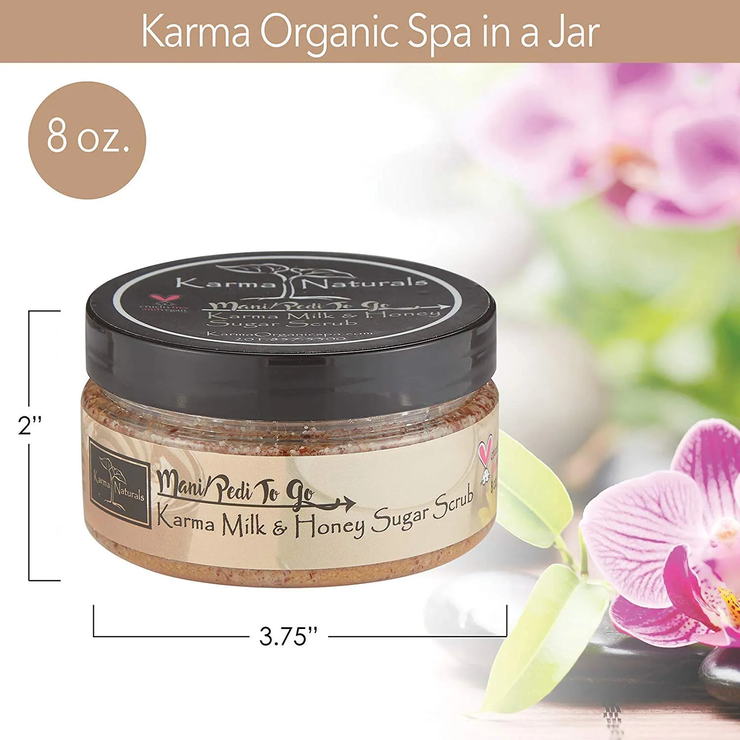 Karma Organic Zucchero Miele scrub corpo vegano delicato
