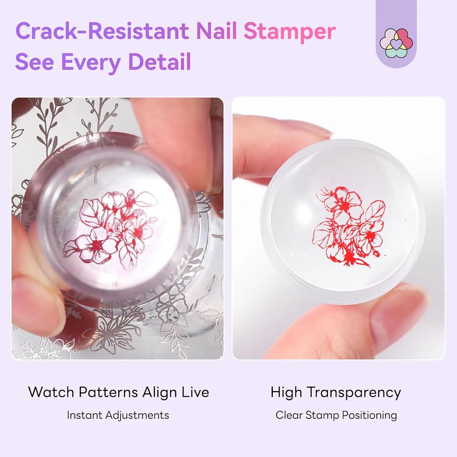 Saviland Stamping Kit 6 Smalti Gel + Timbro french