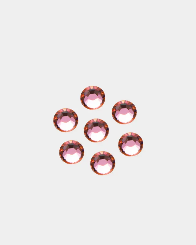 Mesauda Swarovski Vintage Rose cristalli nail art 36pz rosa chiaro