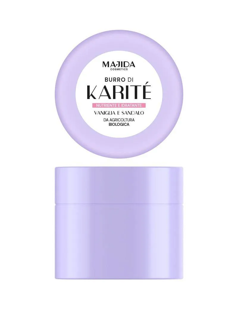 Majida Cosmetics Burro Karitè burro corpo bio 200 ml